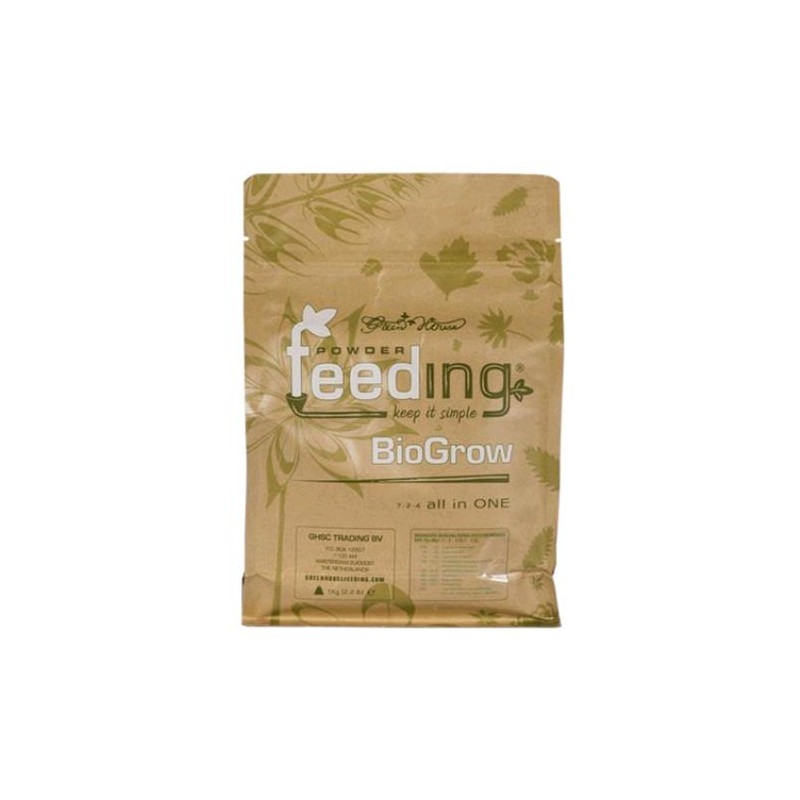Bio Grow 25 kg Pulverdünger Powder Feeding