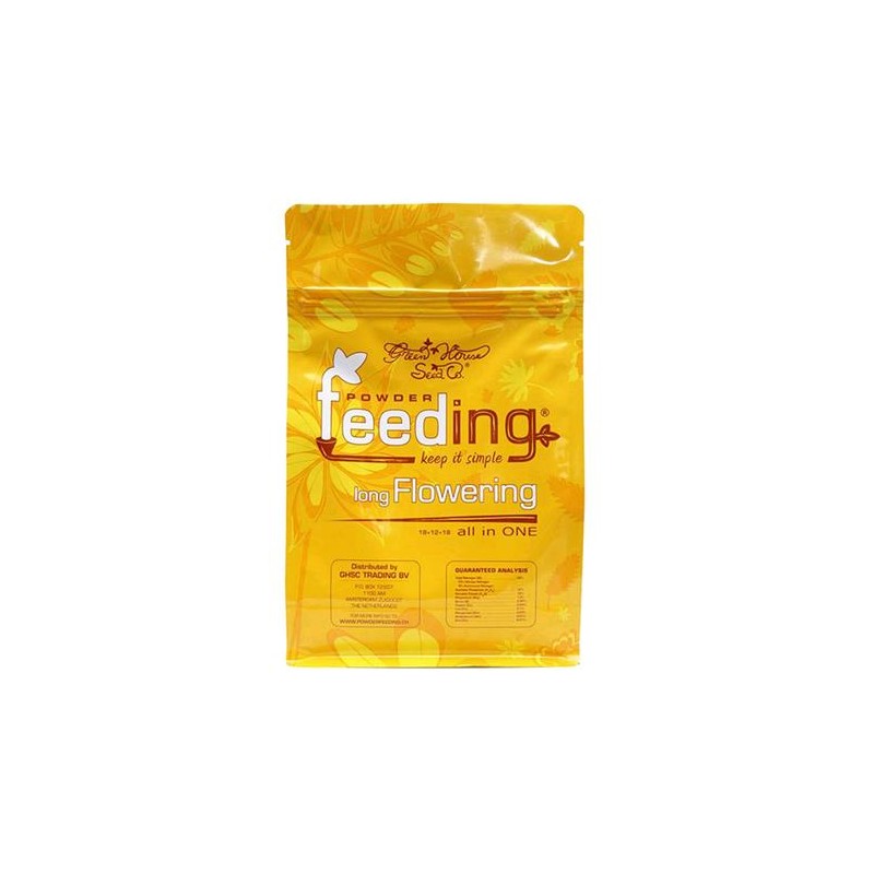Alimentación en Polvo Mayormente Sativa de Floración Larga 25 kg Powder Feeding