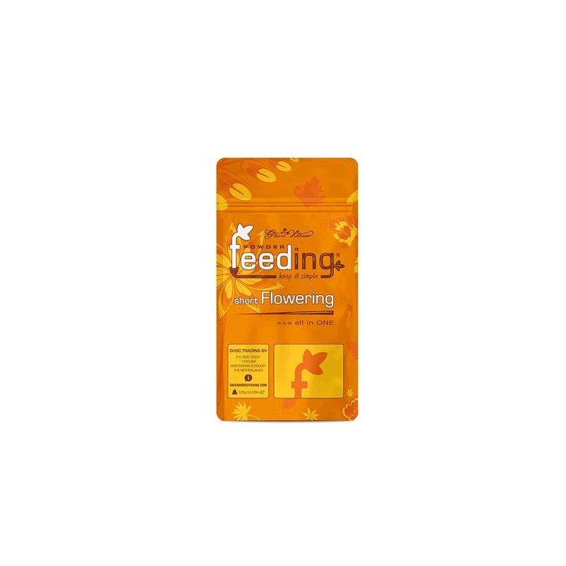Fleurissement Court Principalement Indica 125 GR Powder Feeding
