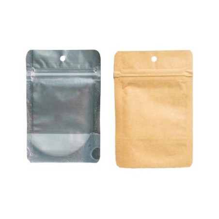 Zip Bags Busta Doypack OPACA 10x16,5 cm 50 Pezzi 7 gr Qnubu