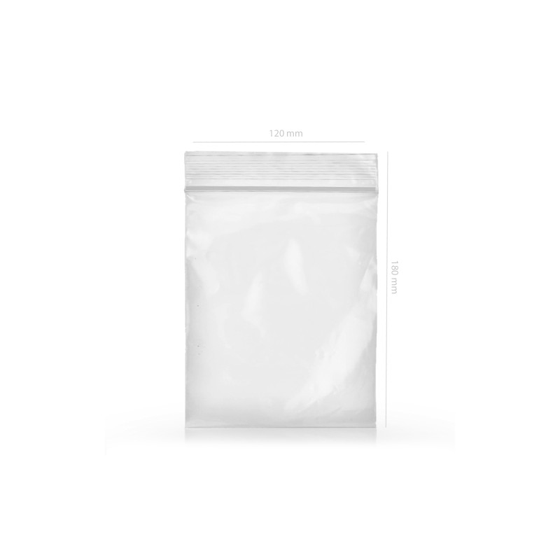 Zip Bags 120X180 mm Confezione 1000 Pezzi Qnubu