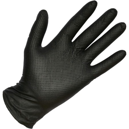Par de Guantes de Nitrilo Profesionales Diamond Qnubu
