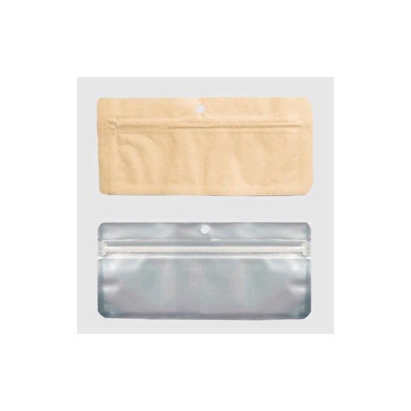 Zip Bags Busta Anti Odore Food Grade 50 Pezzi 15X7 cm Qnubu