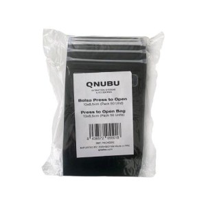 Press TO Open Bag Doypack Double Zip 50PZ 13X8.5CM Qnubu