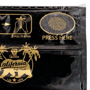 Press TO Open Bag Busta Doypack Doppia Zip 50 Pezzi 16.5X10 cm Qnubu