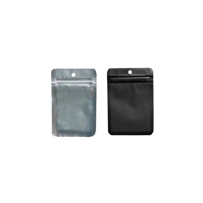 Zip Bags Busta Doypack 3,5 gr Nero 50 Pezzi Qnubu