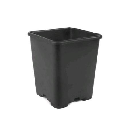 Pot Carré EN Plastique 7X7X8 350ml Bamaplast