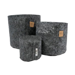 Vaso In Tessuto Charcoal 12L Root Pouch