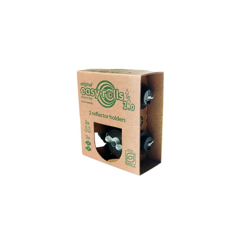 Easy Rolls Blister Par de Poleas para Reflectores 12KG Max Sacla