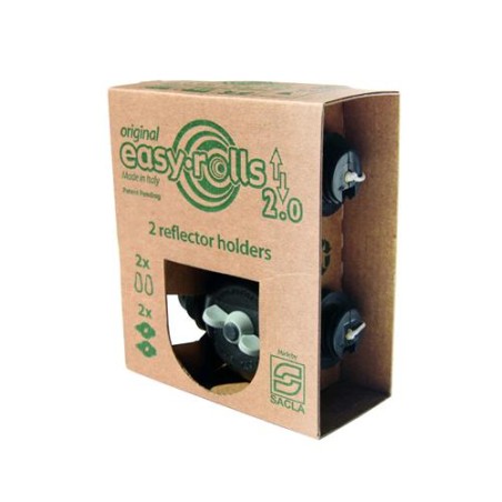 Easy Rolls Blister Pair of Pulley for Reflectors 12KG Max Sacla
