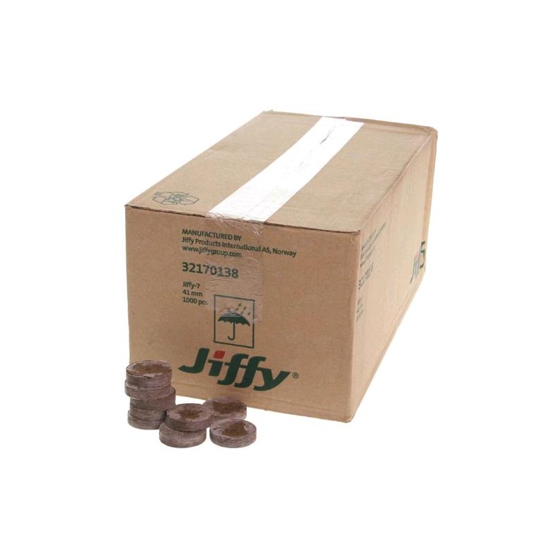 Kokos-Discs Jiffy X Keimung Box Ø4,5 cm 720 Stück Kit