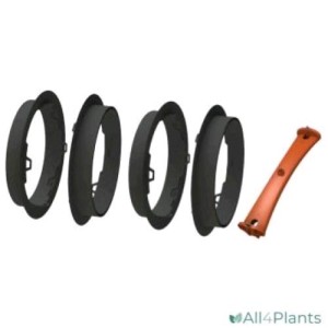 2X Mobile Ducting Flange 315mm Secret jardin