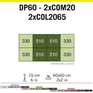 Cosmorrow Power 1X20W UE/RU/US Secret jardin