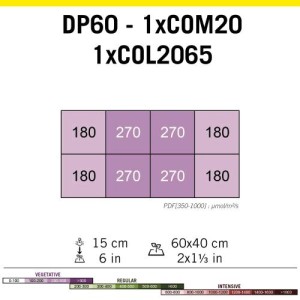 Cosmorrow Power 1X20W UE/UK/US Secret Jardin