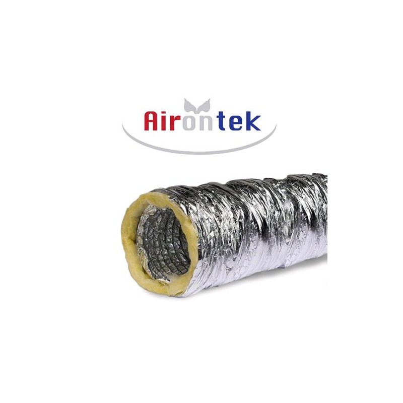 Schalldämpfender Aluminiumkanal 200 10 MT Airontek