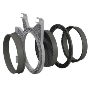 Lüftungsflansch Pali DA Ø25MM Ø245mm DF25 Secret jardin