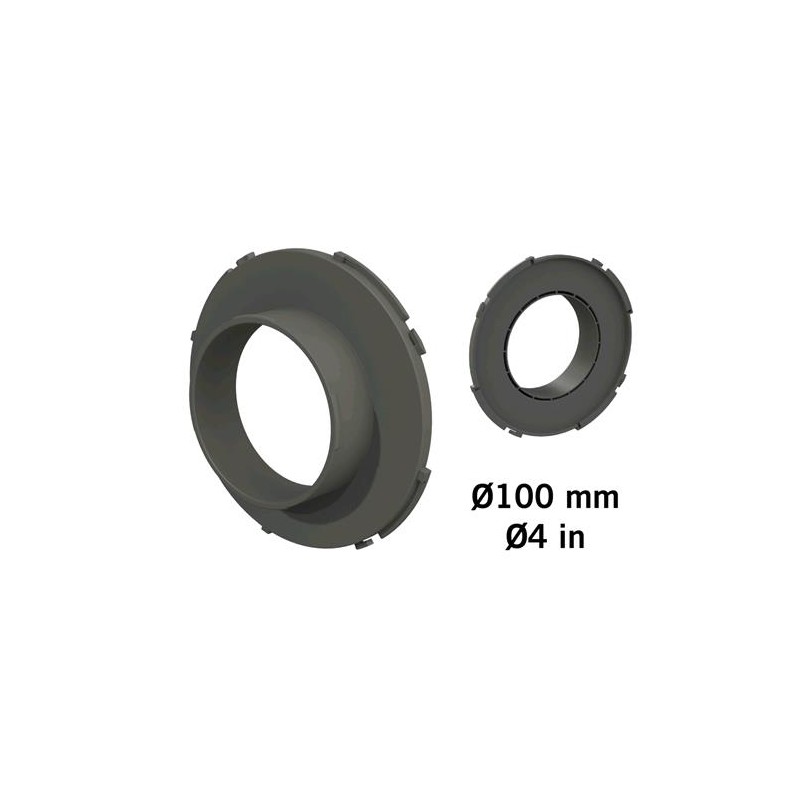 Conector De Flange De Paso DF16 Ø100MM Secret jardin