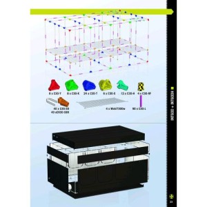 Intense 600 Pole Option + 60cm HI Secret Jardin