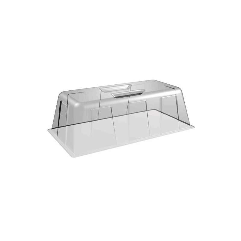 Couvercle en Plastique pour Propagateur DP120 Serre 53X26X18 Secret jardin
