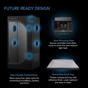 Grow Box Cloudlab 866 150 × 150 × 200 cm AC Infinity