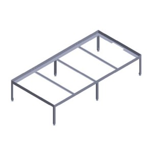 Soporte para Bandeja de Cultivo 200x100x42CM Senkap
