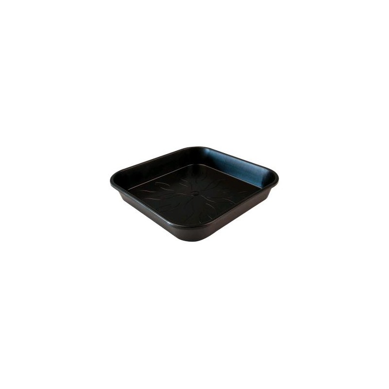 Plato Cuadrado 21cm para Macetas DE 11 A 14 Litros Senkap