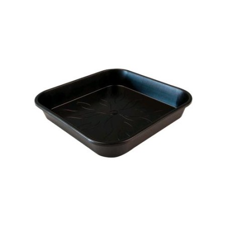 Sottovaso Quadrato 21 cm per Vasi da 11 a 14 Litri Senkap