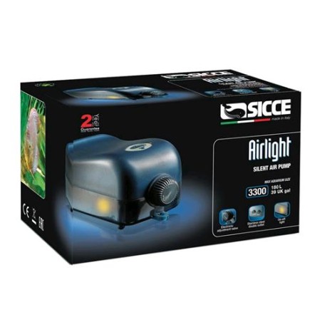 Bomba Airlight 3300 Bipolar 200 L/H (Sugerido 180L) Sicce
