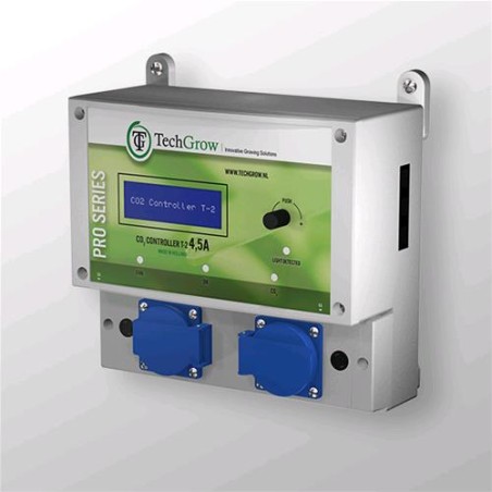 T 2 Pro CO2 Controller 4.5A (Sensor Not Included) Techgrow