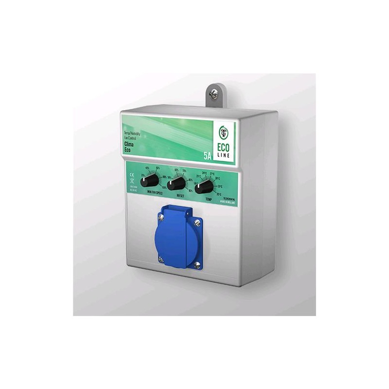 Clima Eco 5A (TEMP RH) (Sensor No Incluido) Techgrow