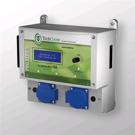 T 2 Pro CO2 Controller 14A Sensore Non Incluso) Techgrow