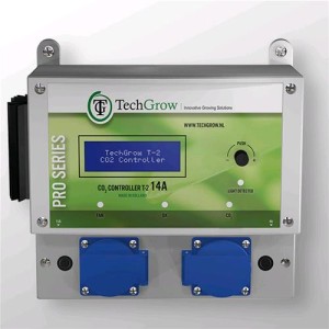 T 2 Pro CO2 Controller 14A (Sensor Not Included) Techgrow