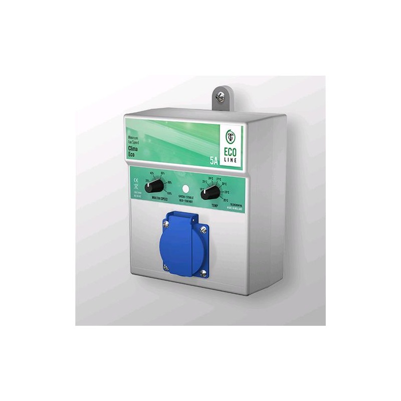 Clima Eco 5A (VELOCIDAD MÍNIMA) (Sensor No Incluido) Techgrow