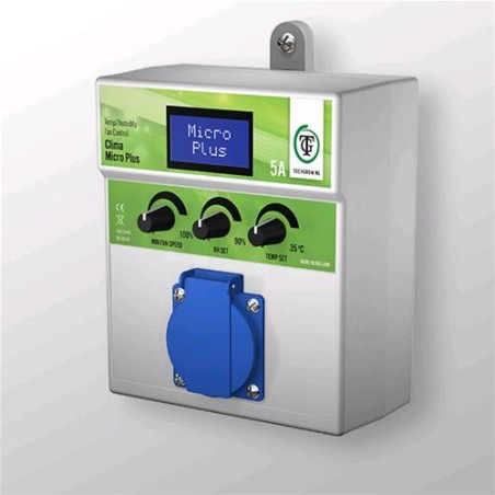 Clima Micro Plus 5A (TEMP RH) (Sensor No Incluido) Techgrow