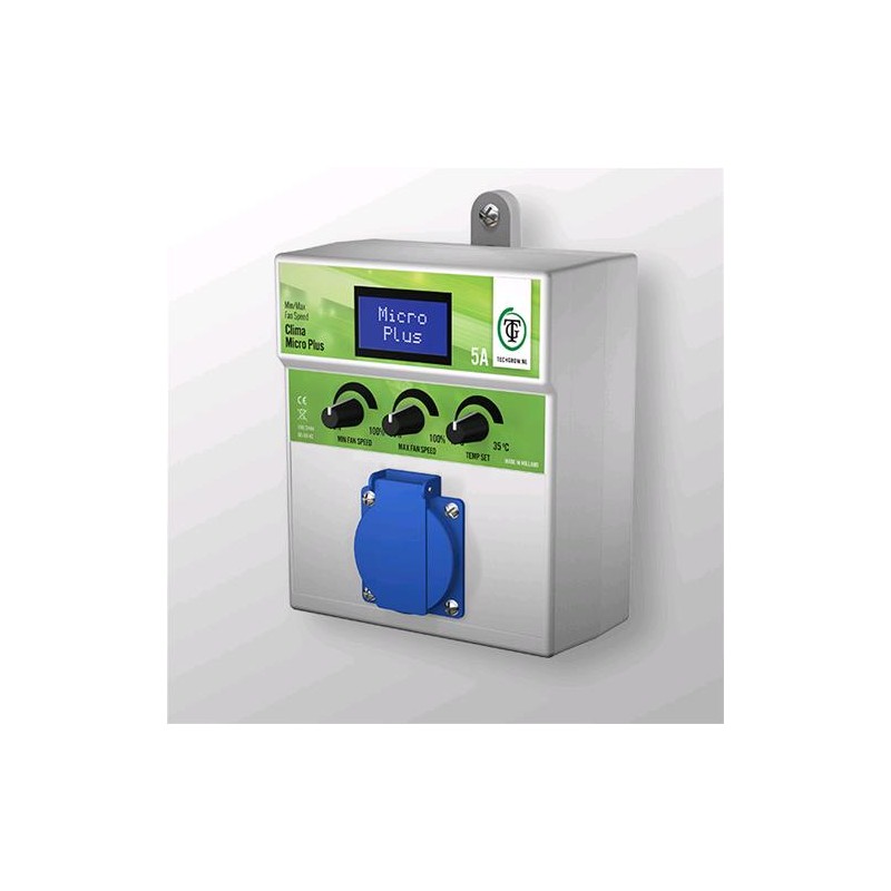 Clima Micro Plus 5A (MIN Max VITESSE) (Capteur Non Inclus) Techgrow