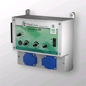 Climate Control Eco 15A/EU Suitable for Ducted Systems UP TO 7000 CMH With Sensor Techgrow