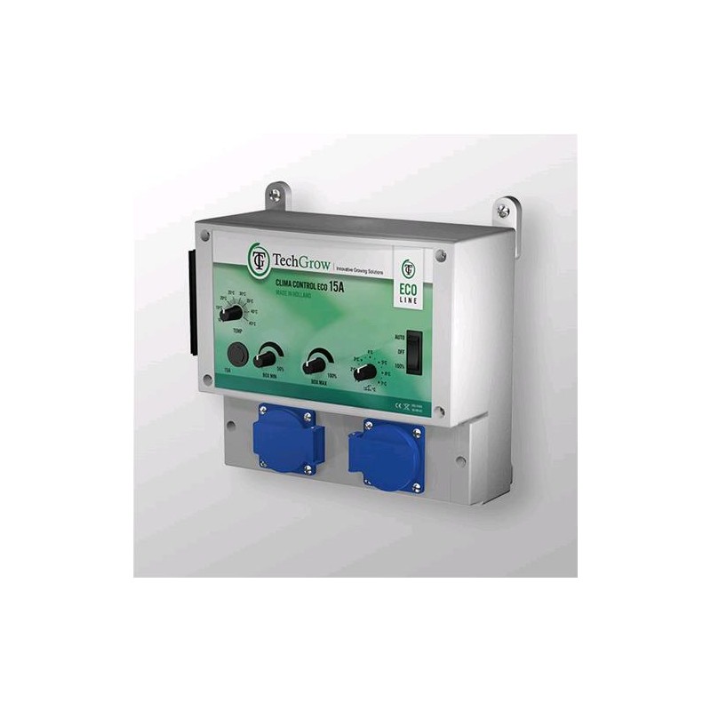 Clima Control Eco 15A/EU Adatto AI Cassonati da 7000 M³/H Con Sensore Techgrow