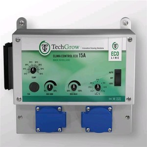 Clima Control Eco 15A/EU Adatto AI Cassonati da 7000 M³/H Con Sensore Techgrow
