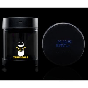 Glass Jar 600 ml in Vetro Borosilicato Terp Seals