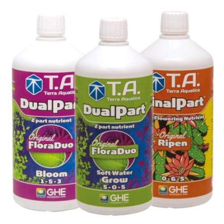 Starter Kit Dualpart Soft Water 3X500 ml Terra Aquatica by GHE