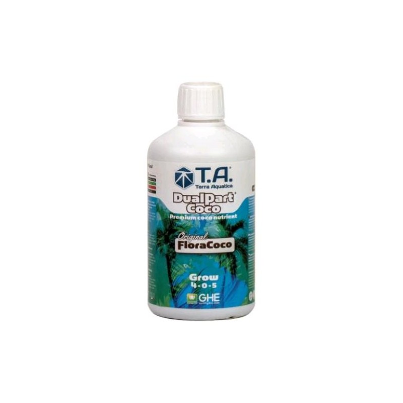 Dualpart Coco Grow 500 ml Terra Aquatica by GHE