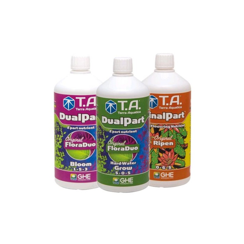 Starter Kit Dualpart 3X500 ml Hard Water Terra Aquatica by GHE