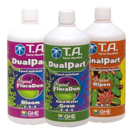 Kit de démarrage Dualpart Hard Water 3X500ML Terra Aquatica