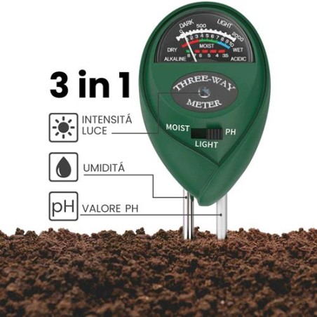 Soil pH/Moisture Meter Airontek