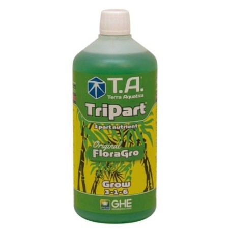 (GHE) Tripart Grow Flora Gro 1L Terra Aquatica