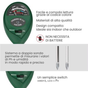 Soil pH/Moisture Meter Airontek