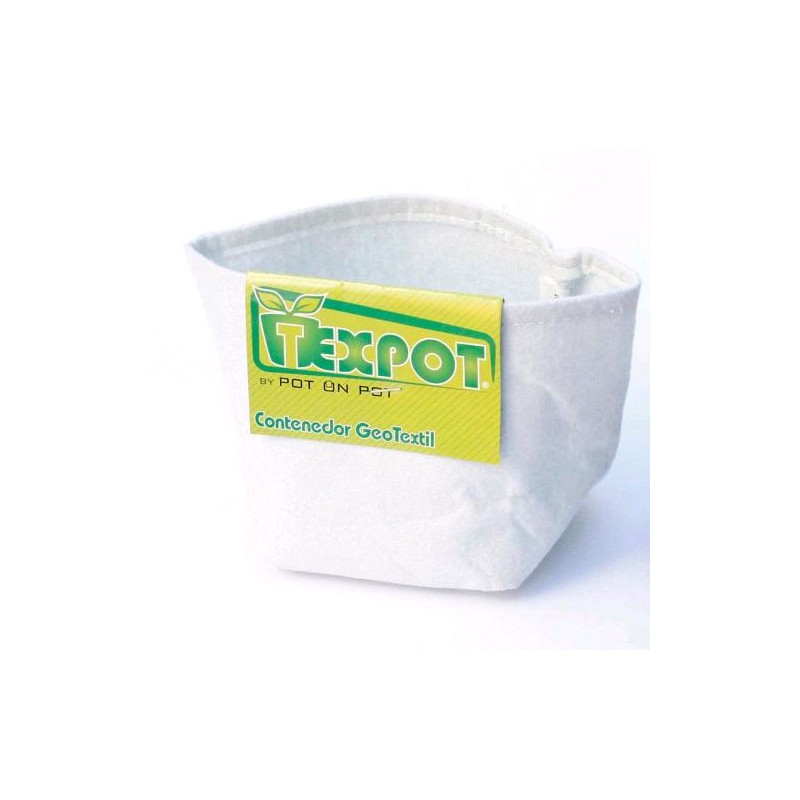 Maceta de Tela Blanca 15L TexPot