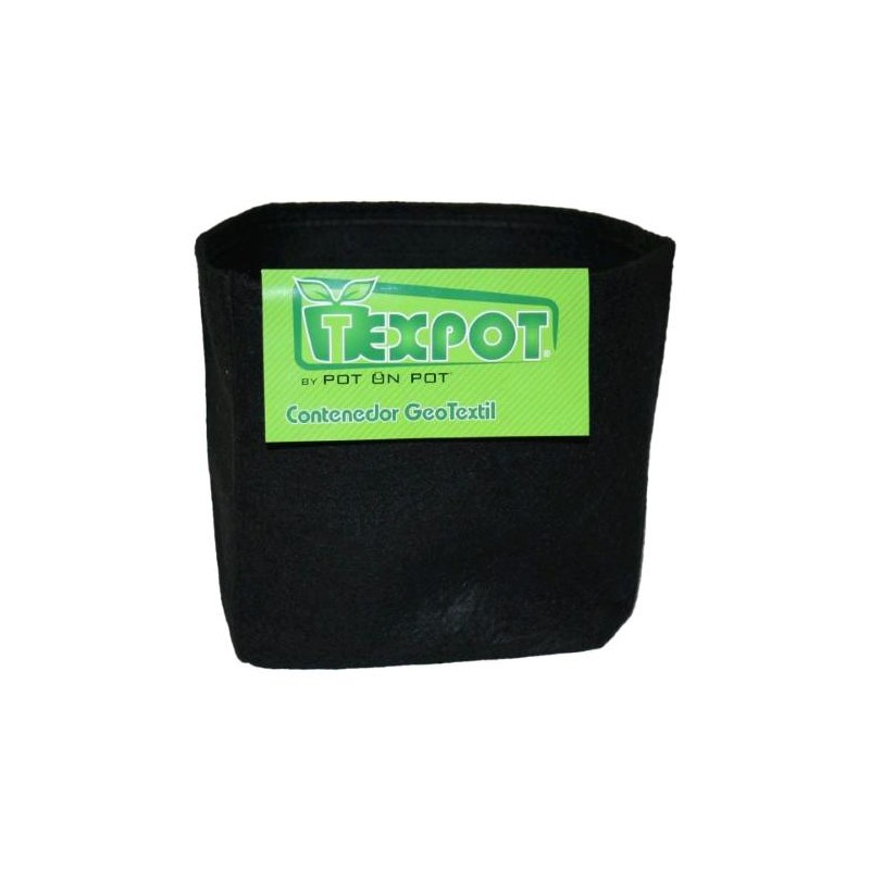 Maceta de Tela Negra 10L TexPot