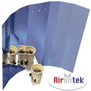 Long Gloss Reflektor Für HPS Lampen IN Aluminium Airontek