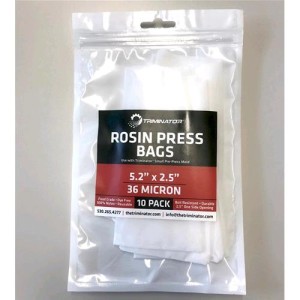 10 Nylonbeutel Für Presse Zur Extraktion S 36U 5,2"X2,55" Triminator